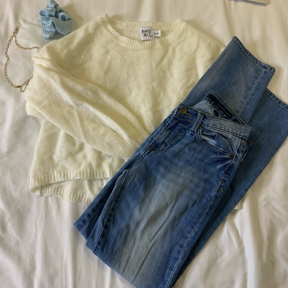 Princess Polly brand new white sweater